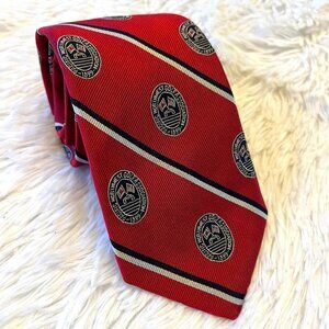 Pacific Northwest Golf Association - Robert Talbott - Red Striped Tie - PGA‎